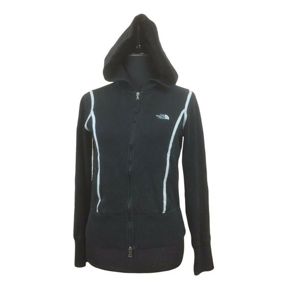 The North Face Jackets & Blazers - The North Face Hoodie size S Womens Black First Ascent Patch Full Zip Sweatshirt